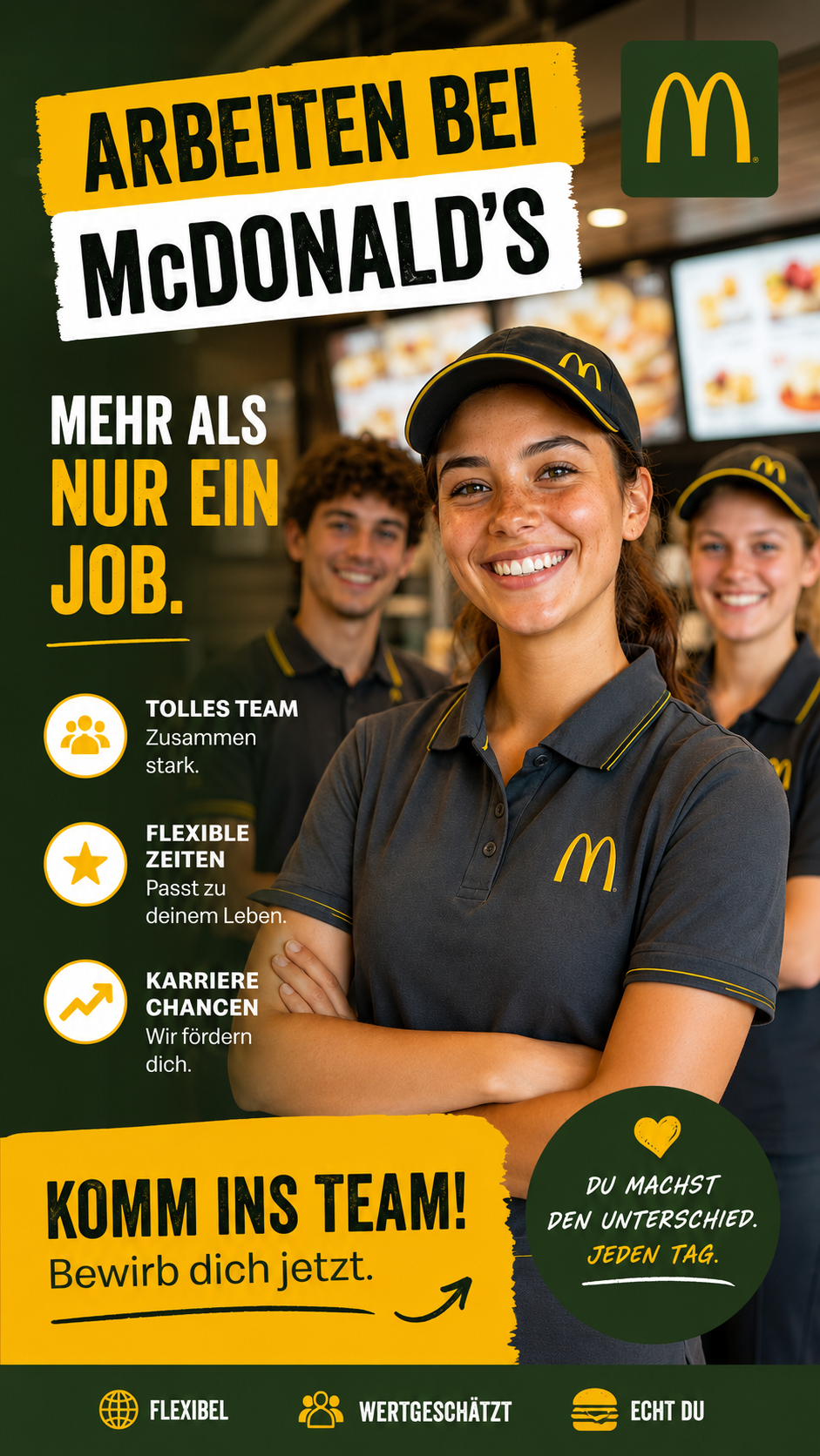 Stellenanzeige McDonald's